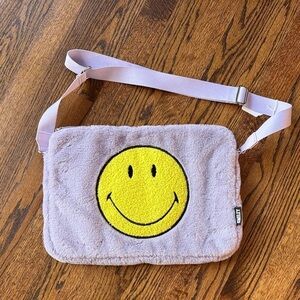 Smiley X H&M Women’s Lilac Smiley Face Laptop Bag